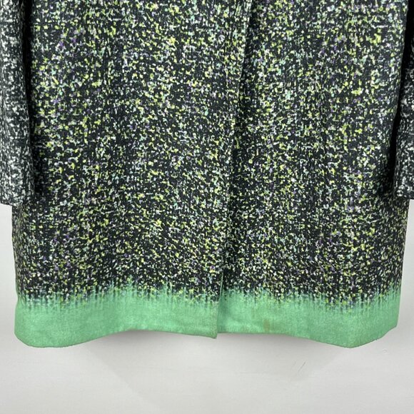 French Connection Pea Coat Size 12 Multicolor Long Sleeve Double Breaster Lined - Picture 4 of 12